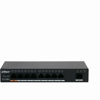 Коммутатор управляемый Dahua DH-PFS3009-8ET-65 8 портов 10/100Mb СПЕЦ ЦЕНА