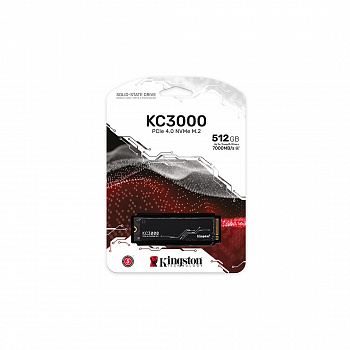 SSD 512Gb Kingston M.2 PCIe 4.0 NVMe (SKC3000S/512G)