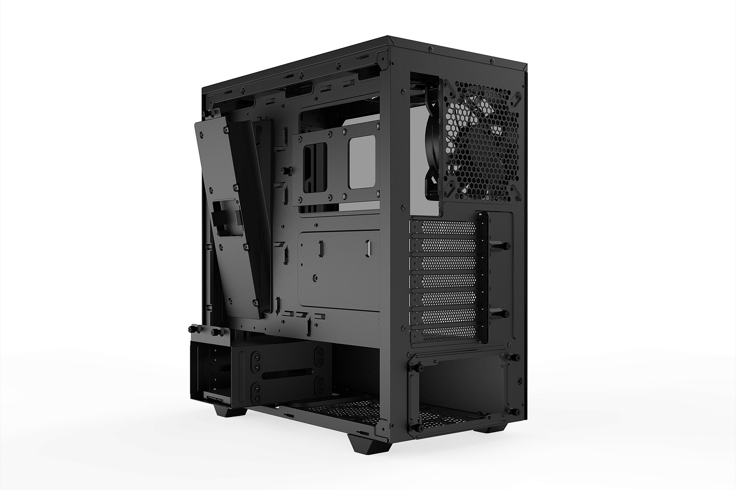 Корпус Midi Tower Be quiet! Pure Base 500DX Black