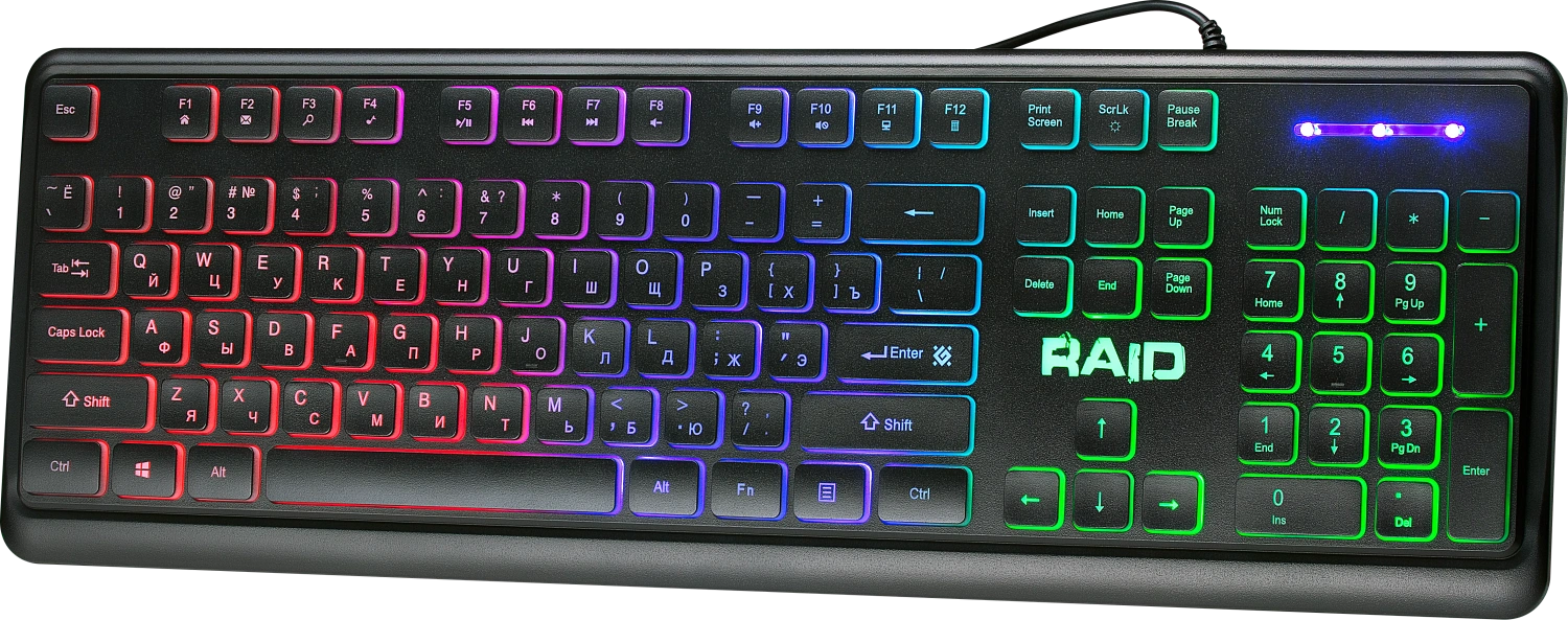 Клавиатура Defender Raid GK-778DL USB