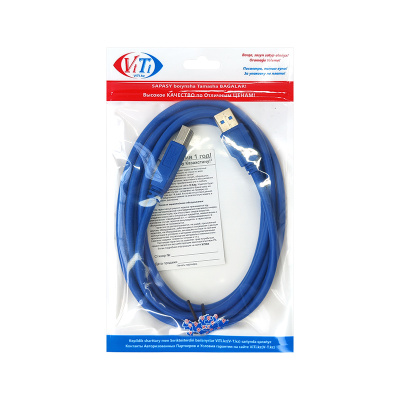 Кабель USB 3.0 AM/BM (V-T 3UCA0020)  1.8m