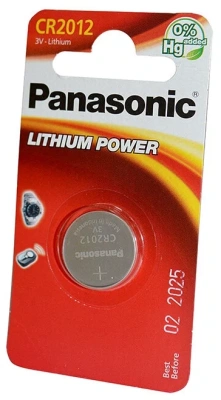 Батарейка Panasonic  CR2012 3V (блистер)