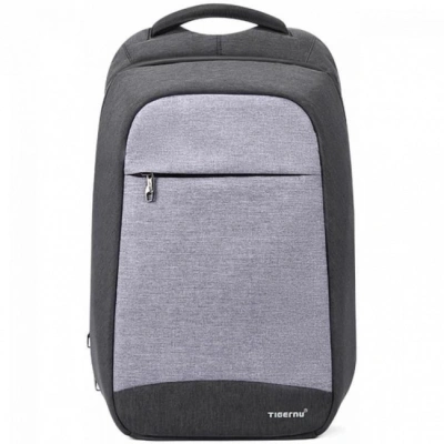 Сумка-рюкзак для ноутбука TIGERNU Tigernu T-B3335 Серый 15,6" ( USB порт с usb-кабелем, антивор)