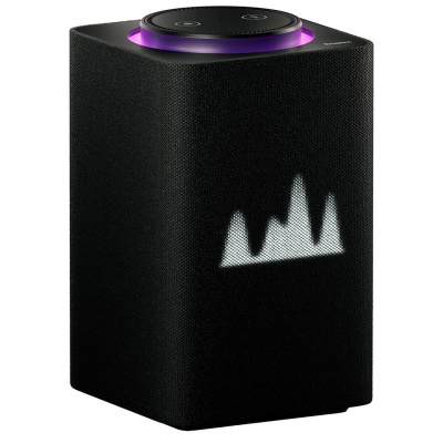 Умная колонка Яндекс Станция Макс с Алисой, с Zigbee, 65Вт YNDX-00053K  (графит/black)
