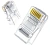Коннектор RJ-45 (UTP) CAT 6, 10шт., NW120 (50961) UGREEN