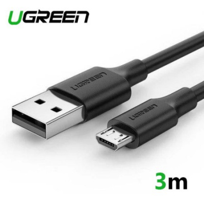 Кабель USB 2,0 - MicroUSB 3m US289 UGREEN 60827