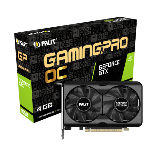 Видеокарта PALIT GTX1650 GP OC DDR6 4G (NE61650S1BG1-1175A)