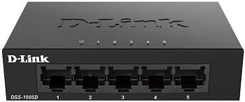 HUB (5TP) D-Link DGS-1005D 10/100/1000Mbit