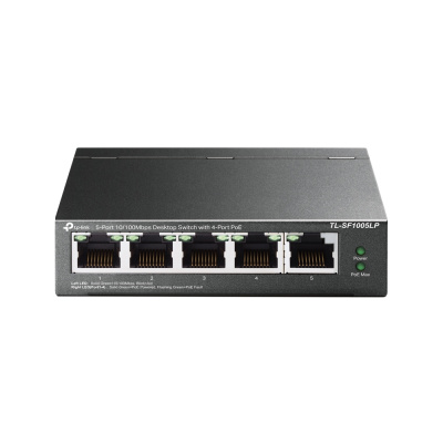HUB (5TP) TP-Link  TL-SF1005LP 10/100Mbit (с 4 портами PoE)