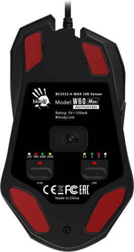 Мышь Bloody W60-Max USB (black)