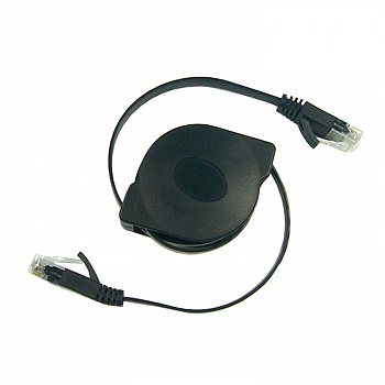 Патч-корд ORICO UTP, 2м, RJ-45, cat 5-e (выдвижной)