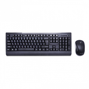 Клавиатура + Мышь Delux DLD-6091OGB Wireless USB