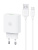 Зарядное устройство USAMS SCXLTZ03 18W + кабель Lightning 2.1A 1m