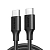 Кабель USB C - USB C, 480Mbps, 3A, QC4.0/PD3.0, 60W, 3m, US286 (60788)