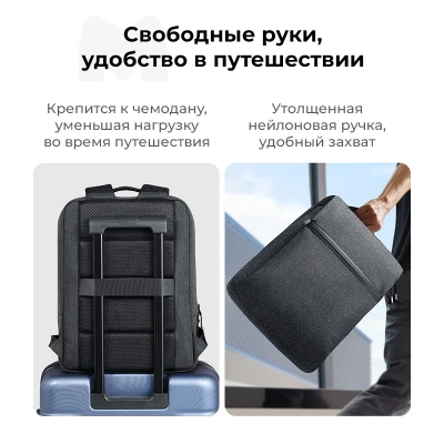 Сумка-рюкзак для ноутбука UGREEN LP664 15"-15.6" (grey)