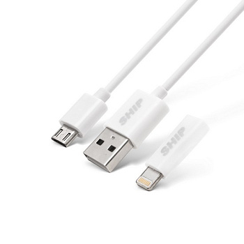 Кабель Micro USB to USB+ iPhone5/iPad