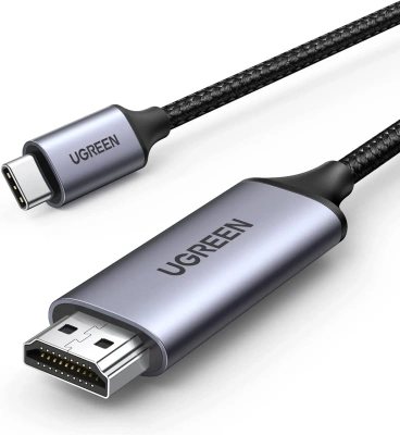 Кабель USB 3.1 (m) Type C to HDMI 1.5 m MM142 (50570) UGREEN