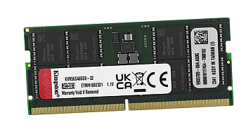DIMM 32GB DDR5 5600 MHz Kingston (for NB)