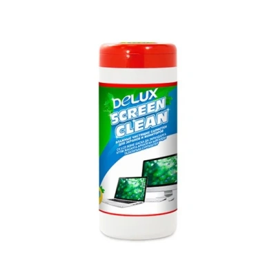 Чистящие салфетки для мониторов Delux Screen Clean (100шт.)
