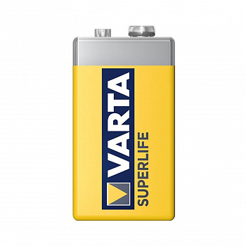 Батарейка VARTA Superlife (Super Heavy Duty) E-Block 9V - 6F22P