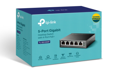 HUB (5TP) Tp-Link TL-SG1005P 10/100/1000Mbit