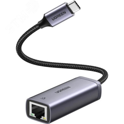 Сетевая карта USB-C  UGREEN CM199 (Space Gray) 50737