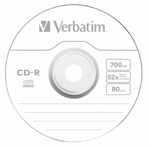 Диск CD-R Verbatim 700Мб