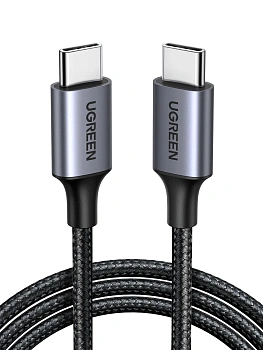 Кабель USB C - USB C 480Mbps. 3A 60W 1m (UGREEN)L501 35465