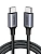 Кабель USB C - USB C 480Mbps. 3A 60W 1m (UGREEN)L501 35465 купить в Астане