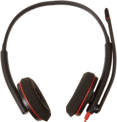 Наушники PLANTRONICS BLACKWIRE C3220 USB-С+адаптер USB-A (Poly) Bulk