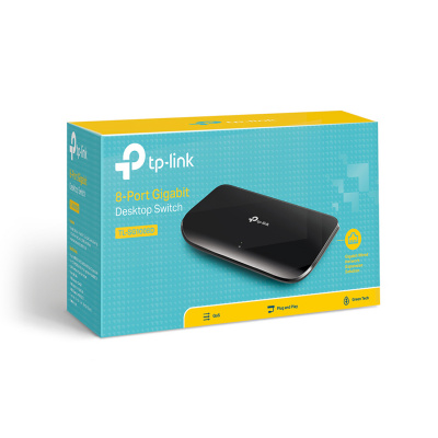 HUB (8TP) Tp-Link TL-SG1008D 10/100/1000Mbit
