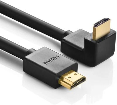 Кабель HDMI to HDMI 90град 2m HD103 (UGREEN) 10173