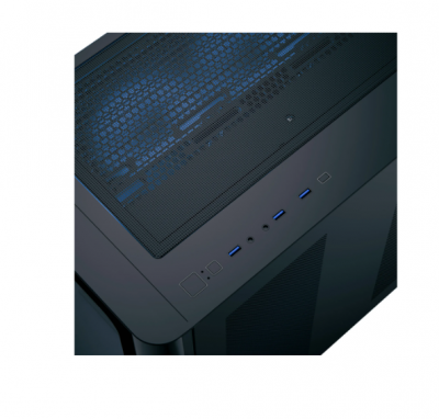 Корпус Midi Tower Aerocool P500C black