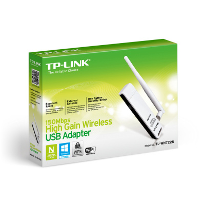 Сетевая карта TP-Link TL-WN 722 N Wireless,USB