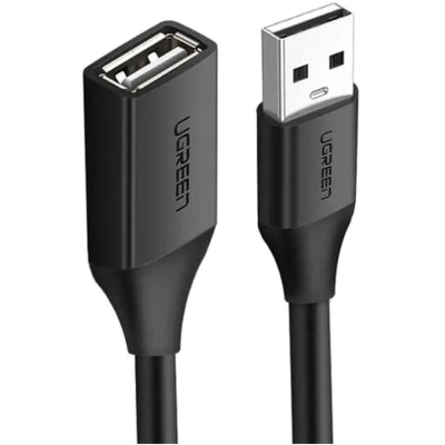 Кабель USB(m) - USB(f) удлинитель 2.0  0.5m US103 UGREEN 10313