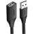 Кабель USB(m) - USB(f) удлинитель 2.0  0.5m US103 UGREEN 10313