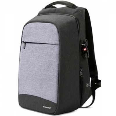 Сумка-рюкзак для ноутбука TIGERNU Tigernu T-B3335 Серый 15,6" ( USB порт с usb-кабелем, антивор)