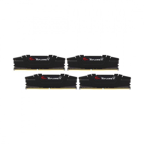 Комплект модулей памяти G.SKILL RipjawsV F4-3200C16Q-32GVKB DDR4 32GB (Kit 4x8GB) 3200MHz
