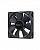 Вентилятор для корпуса DEEPCOOL XFAN 120, 12cm, Black