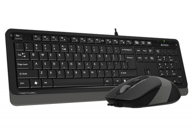 Клавиатура+мышь A4tech F1010-grey Fstyler USB