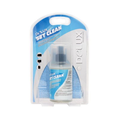 Чистящий набор для мониторов Delux Set Clean