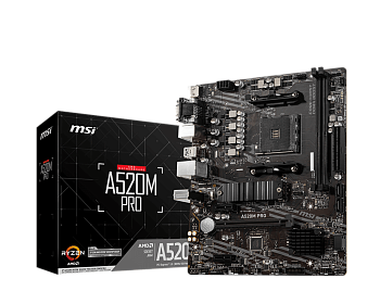 MB MSI A520M PRO (AM4) DDR4 купить в Астане