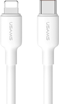 Кабель TYPE C to Lightning USAMS SJ611USB01 2m белый