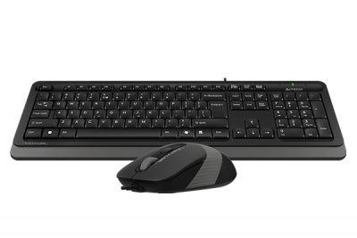 Клавиатура+мышь A4tech F1010-grey Fstyler USB