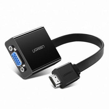 Переходник HDMI to VGA+audio (Ugreen MM103/40248)