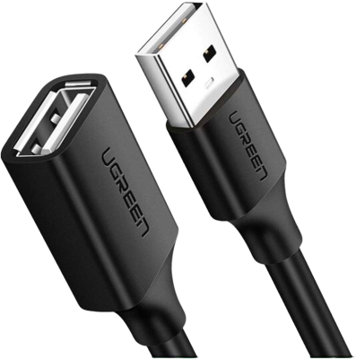 Кабель USB(m) - USB(f) удлинитель 2.0  1m US103 UGREEN 10314