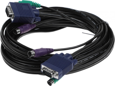 Комплект кабелей для KVM переключ DKVM-CB3 (3 м) СПЕЦ ЦЕНА