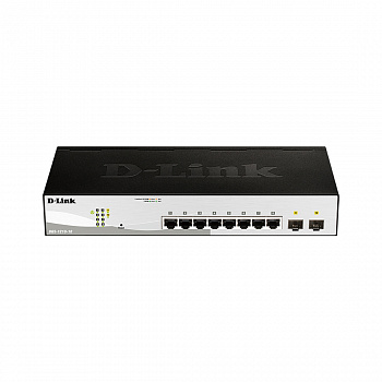 HUB (8TP) D-Link DGS-1210-10/F1A 100/1000/1000Mbit + 2 SFP