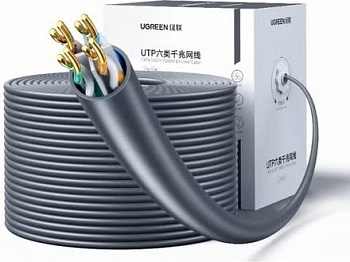 Кабель UTP UGREEN 5-e категории PVC NW108 60547 305m.