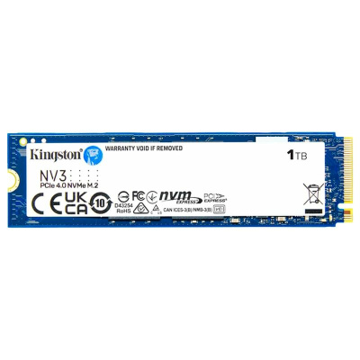 SSD 1Tb Kingston M.2 PCIe 4.0 NVMe (SNV3S/1000G)